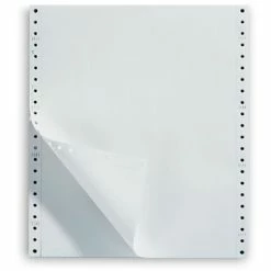 Deals ⌛ Staples Staples® Continuous Computer Paper White Continuous Form Paper, 1-Part, 18 Lb., 9-1/2x11", 2,500/Box, Recycled 🎁