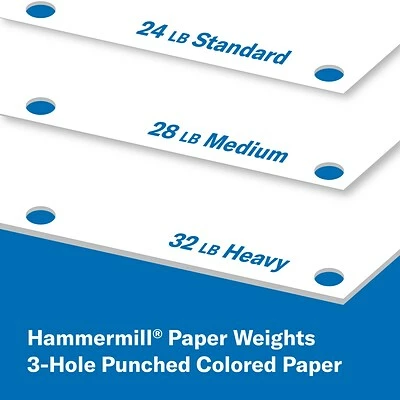 Buy 👍 HammerMill® Copy Plus Copy Paper 🔨 Hammermill Copy Plus 8.5" X 11" 3-Hole Punched Copy Paper, 20 Lbs., 92 Brightness, 500/Ream (105031) ✔️ - Image 8