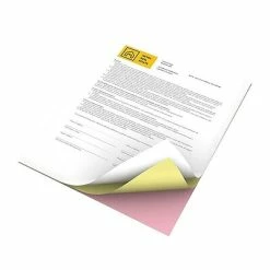 Buy ⌛ Xerox® Business Multipurpose Paper Xerox Revolution 8.5" X 11" Carbonless, White/Canary/Pink, 1670/Carton (3R12425) 🥰