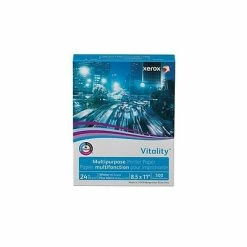 Outlet 🎉 Xerox® Laser Paper Xerox Vitality 8.5" X 11" Multipurpose Paper, 24 Lbs., 92 Brightness, 500 Sheets/Ream (3R02531) 😉