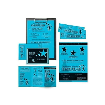 Budget 🔥 Neenah® 65-lb. Astrobrights Card Stock (Recycled) Astrobrights Cardstock Paper, 65 Lbs, 8.5" X 11", Lunar Blue, 250/Pack (22721) 🧨 - Image 4