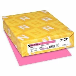 Best reviews of ✔️ Astrobrights Colored Paper, 24 Lbs., 8.5" X 11", Pulsar Pink, 500 Sheets/Ream (21031) 👍