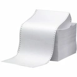 Coupon 😍 Quill Brand® White Bond Continuous Form Papers Quill Brand® 12" X 8.5" Continuous Form Paper, 18lbs., 2800 Sheets/Carton (QU710641) ✔️