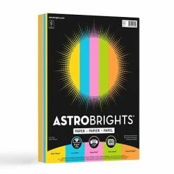 Discount 🥰 Astrobrights Radiant Colored Paper, 24 Lbs., 8.5" X 11", Assorted, 300 Sheets/Ream (91642) 😉