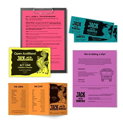 Best Sale ❤️ Astrobrights Colored Paper, 24 Lbs., 8.5" X 11", Tropical Colors, 500 Sheets/Ream (91665) 🤩 - Image 3