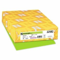 Outlet 🎁 Astrobrights Colored Paper, 24 Lbs., 8.5" X 14", Terra Green, 500 Sheets/Ream (22582) 👍