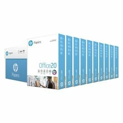Coupon 🛒 HP Office™ Copy Paper HP Office20 Multipurpose Paper, 8.5" X 11", 20 Lbs., White, 500 Sheets/Ream, 10 Reams/Carton (HPC8511) 👍