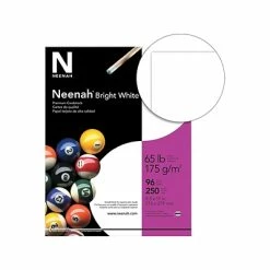 Best reviews of 👍 Wausau® Card Stock Paper Neenah Paper 65 Lb. Cardstock Paper, 8.5" X 11", Bright White, 250 Sheets/Pack (91904/92904) ⭐