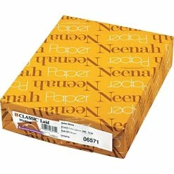 Best deal 🥰 Neenah Paper Copy & Multipurpose Paper Classic® Laid Paper, Solar White, 8-1/2 X 11, 24-lb., 500 Per Ream 🧨