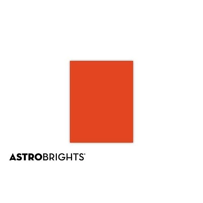 Cheap 🔥 Astrobrights Colored Paper, 24 Lbs., 8.5" X 11", Orbit Orange, 500 Sheets/Ream (22561) 😍 - Image 2