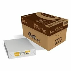 Cheap 🧨 Quill Brand® Ultra Multipurpose Paper Quill Brand® 8.5" X 11" Multipurpose Paper, 22 Lbs., 98 Brightness, 500 Sheets/Ream, 10 Reams/Carton (719822CT) ⭐