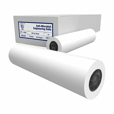 Cheap 🛒 Wide Format Paper Alliance Armor Wide Format Engineering Paper Roll, 36" X 500', Bond, 2/Carton (36530) ❤️