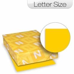 New 🛒 Astrobrights Colored Paper AstroBright Color Laser/Inkjet Paper, Gold, 24lb, Letter, 5000/CT 😀