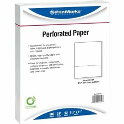 Wholesale 😉 Printworks® Professional Papers Printworks Professional 8.5" X 11" Business Paper, 24 Lbs., 92 Brightness, 2500/Carton (04134) 🔥