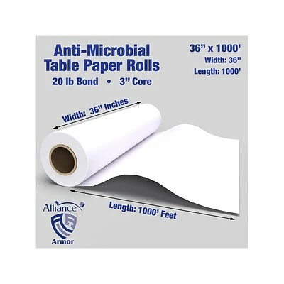 Promo 🥰 Wide Format Paper Alliance Armor Wide Format Table Paper Roll, 36" X 1000' (7830) 🧨 - Image 2