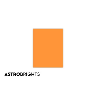 Buy ✨ Astrobrights Colored Paper, 24 Lbs., 8.5" X 11", Cosmic Orange, 500 Sheets/Ream (22651) 🧨 - Image 2