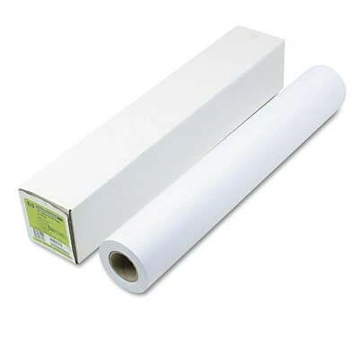 Coupon 🔔 HP Wide Format Paper Designjet Universal Bond Paper, 21 Lbs., 4.2 Mil, 24" X150 Ft., White, 1/Roll (HEWQ1396A) ⌛