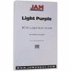 Outlet 🎉 Jam® Cardstock Paper JAM Paper® Matte Legal Cardstock, 8.5 X 14, 80lb Light Purple, 50/pack (16729382) 👏