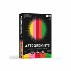 Cheap ⌛ Neenah® 65-lb. Astrobrights Card Stock (Recycled) Astrobrights Vintage Cardstock Paper, 65 Lbs, 8.5" X 11", Assorted Colors, 250/Pack (21003/22003) 💯