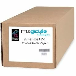 Brand new 🛒 Magiclee Presentation Paper Rolls Magiclee/Magic Firenze 170 24" X 100' 🧥 Coated Matte Presentation Paper, Bright White, Roll 😀