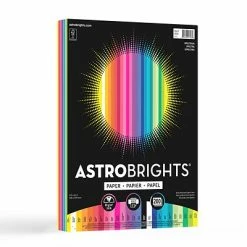 Best deal 😉 Astrobrights Spectrum Colored Paper, 24 Lbs., 8.5" X 11", Assorted Colors, 200 Sheets/Pack (91397) 🛒