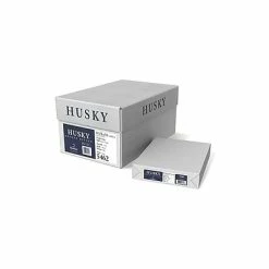 Cheap 🥰 Domtar Husky Offset Laser Paper Domtar Husky Opaque Offset 8.5" X 11" Multipurpose Paper, 60 Lbs., 94 Brightness, 500/Ream, 10 Reams/Carton (5462) ✔️
