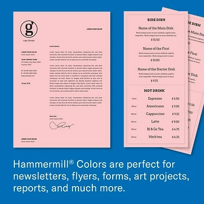 Best Sale 😍 HammerMill Paper 🔨 Hammermill Fore MP Colors Multipurpose Paper, 20 Lbs., 8.5" X 14", Pink, 500/Ream (103390) 🛒 - Image 8