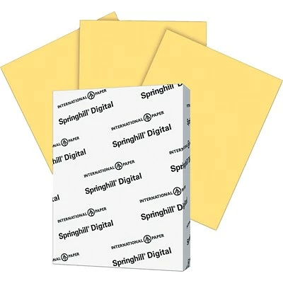 Brand new 😍 Card Stock Springhill® 90 Lbs. Index Cover, 8 1/2" X 11", Buff, 250/Ream 😉 - Image 4