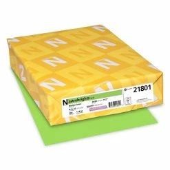 Brand new 🔥 Astrobrights Colored Paper, 24 Lbs., 8.5" X 11", Martian Green, 500 Sheets/Ream (21801) 😉