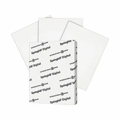 Top 10 😍 Card Stock Springhill Digital 90 Lb. Paper, 8.5" X 11", White, 250 Sheets/Pack (015101) 🎉