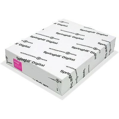 New 😍 Colored Paper IP Springhill® Opaque 8 1/2" X 11" 60 Lbs. Colored Copy Paper, Pink, 500/Ream 😍 - Image 3