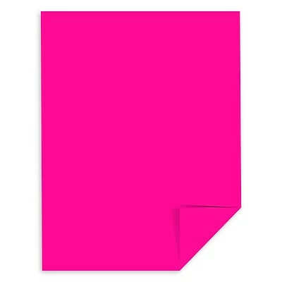 Best Sale 💯 Astrobrights Colored Paper, 24 Lbs., 8.5" X 11", Fireball Fuchsia, 500 Sheets/Ream (22681/21688) 😉 - Image 3