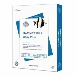 Outlet 🔔 HammerMill® Copy Plus Copy Paper 🔨 Hammermill Copy Plus 8.5" X 11" Copy Paper, 20 Lbs., 92 Brightness, 500/Ream (105007) ⭐
