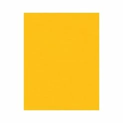 Wholesale 🔔 LUX Colored Paper, 32 Lbs., 8.5" X 11", Sunflower Yellow, 50 Sheets/Pack (81211-P-84-50) ✨