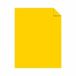 Wholesale 🔔 Copy & Printer Paper Neenah Paper Astrobrights 80 Lb. Cover Paper, 12" X 18", Solar Yellow, 500 Sheets/Case (22736) 😉