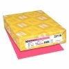 Wholesale 😉 Astrobrights Colored Paper, 24 Lbs., 8.5" X 11", Plasma Pink, 500 Sheets/Ream (22119) ✔️