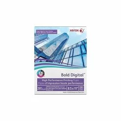Cheapest 😉 Xerox® Premium Color Laser Paper Xerox Bold Digital 8.5" X 11" Bond Paper, 28 Lbs., 100 Brightness, 500 Sheets/Ream (3R11760) 🌟