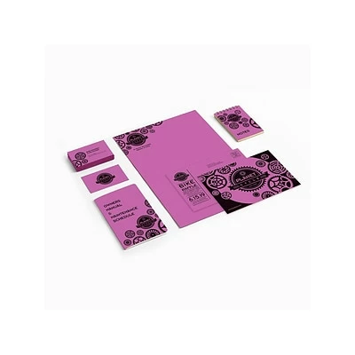 Best Sale 🛒 Neenah® 65-lb. Astrobrights Card Stock (Recycled) Astrobrights 65 Lb. Cardstock Paper, 8.5" X 11", Planetary Purple, 250 Sheets/Pack (22871) 👍 - Image 3