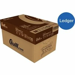 Flash Sale 🤩 Quill Brand® Premium Multi-Purpose Paper Quill Brand® 11" X 17" Premium Multipurpose Paper, 20 Lbs., 97 Brightness, 500 Sheets/Ream 5 Reams/Carton (X111720CT) 🔔