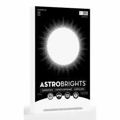 Cheap 😍 Card Stock Astrobrights 65 Lb. Cardstock Paper, 8.5" X 14", Bright White, 125 Sheets/Pack (91670-01) ⭐