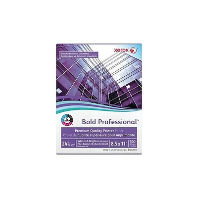 Budget 🔥 Xerox® 24-lb. Premium White Laser Paper Xerox Bold Professional 8.5" X 11" Bond Paper, 24 Lbs., 98 Brightness, 500 Sheets/Ream, 5 Reams/Carton (3R13038) 🔥 - Image 4