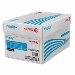 Best Pirce 🛒 Xerox® Vitality™ Paper Xerox Vitality Premium Multipurpose Printer Paper, 8.5" X 11", 24 Lbs., White, 8 Reams/Carton (1001) 🎉