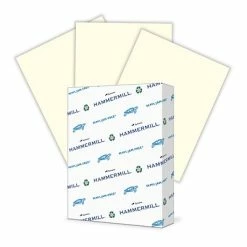 Discount ✔️ HammerMill Paper 🔨 Hammermill Recycled Fore® MP Color Paper, LETTER-size, 20 Lb., Cream, 8 1/2" X 11", 500 Sheets/Ream 😀