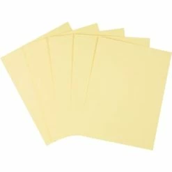 Wholesale 😉 Staples Staples® Card And Cover Stock Paper Card Stock, 8-1/2" X 11", Canary Yellow, 250/Pack 👍