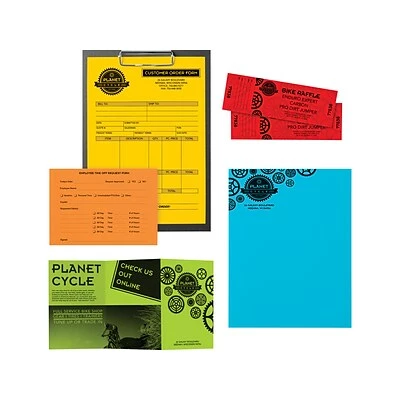 Promo ❤️ Copy & Printer Paper Astrobrights Everyday Colored Paper, 24 Lbs., 8.5" X 11", Assorted Colors, 500 Sheets/Pack (99743-01) 🌟 - Image 3
