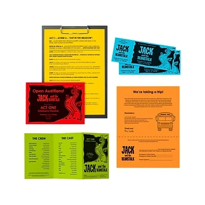 Promo ❤️ Copy & Printer Paper Astrobrights Everyday Colored Paper, 24 Lbs., 8.5" X 11", Assorted Colors, 500 Sheets/Pack (99743-01) 🌟 - Image 4