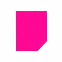 Buy 😀 Card Stock Astrobrights 65 Lb. Cardstock Paper, 8.5" X 11", Fireball Fuchsia, 250 Sheets/Pack (WAU22881) 🎉